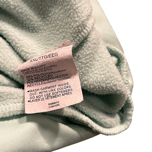 Under Armour Pale Green Blue Logo Loose Fit Pullover Hoodie Womens Size XXL - Picture 9 of 9